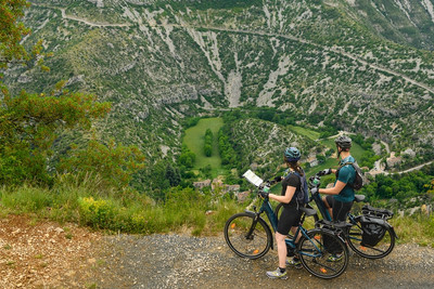 Vélo et rando à Navacelles